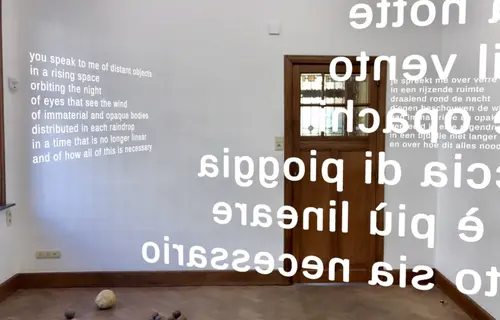 Poetic Practice as Marginalised Language in a Neo-Conceptual Approach